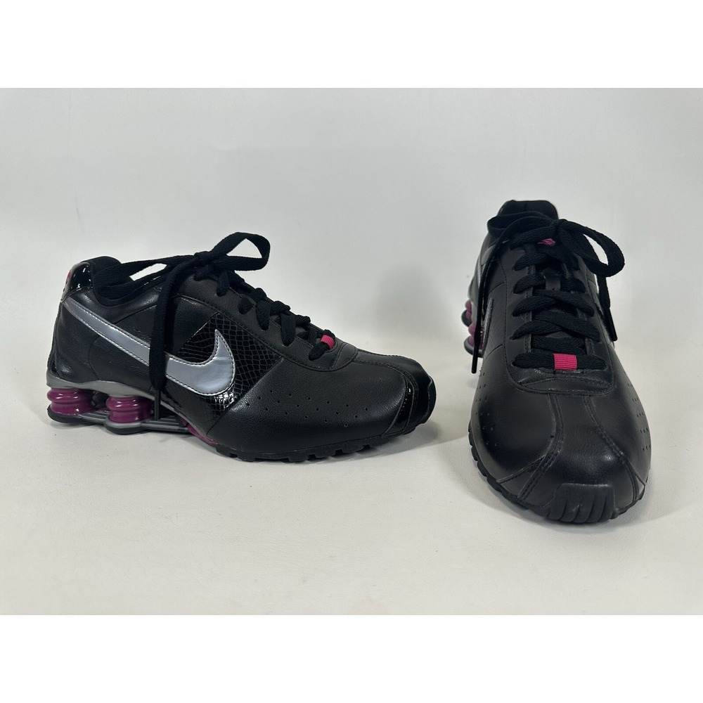 Nike Shox Classic II Womens Running Shoes Black Pink 343907-010 Size 10 NEW